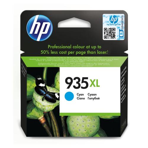 HP 935XL - Alta resa - ciano - originale - cartuccia d'inchiostro - per Officejet 6812, 6815, 6820; Officejet Pro 6230, 6230 ePrinter, 6830, 6835